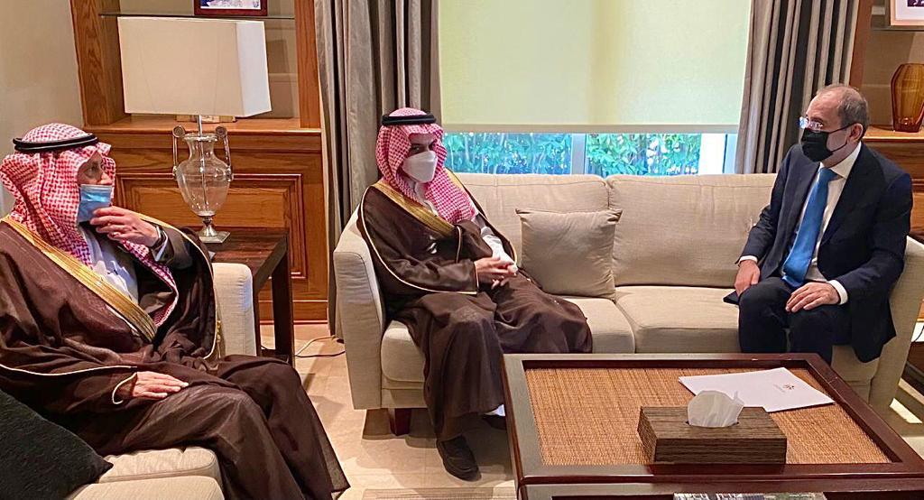 وزير الخارجية السعودي ونظيره الأردني