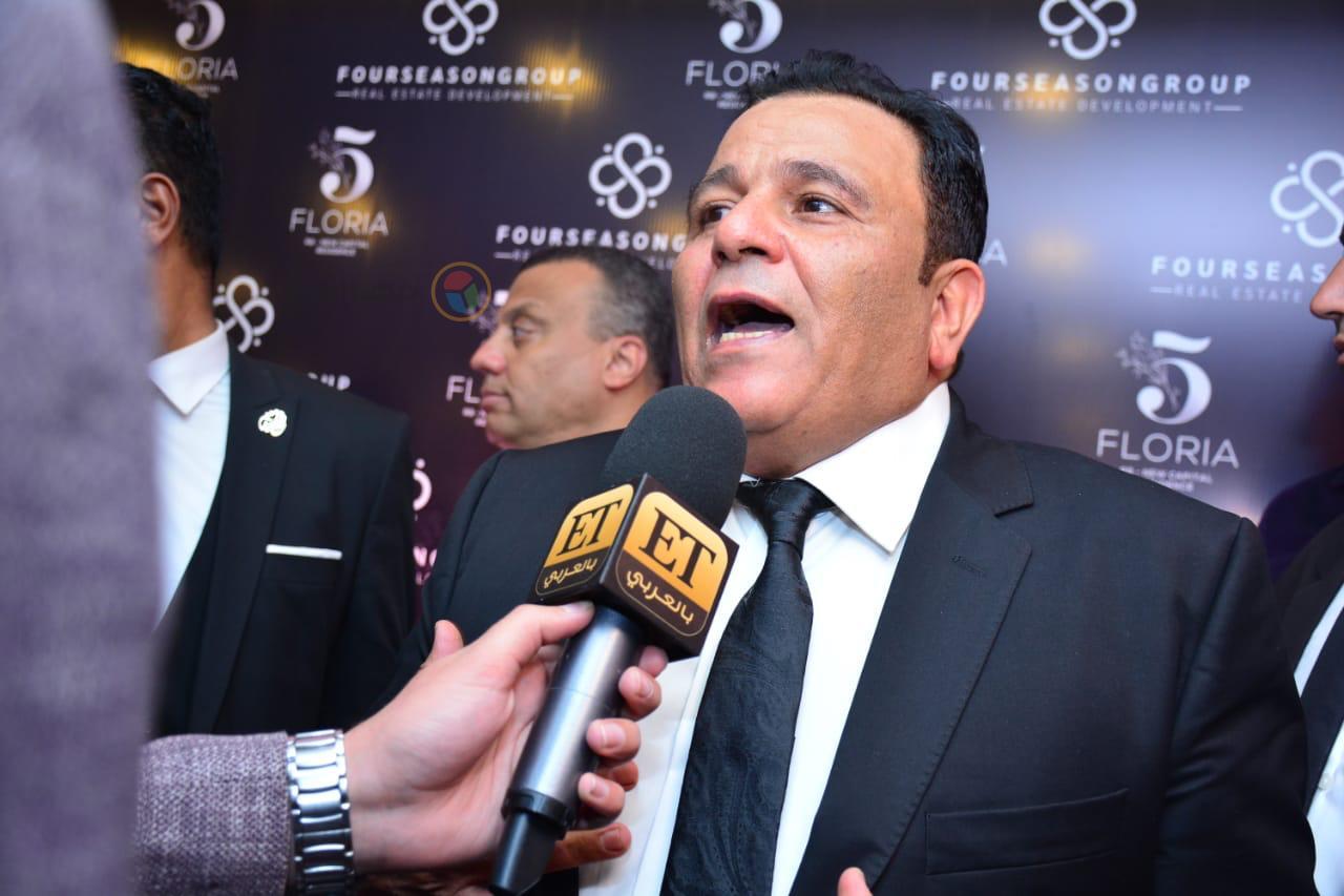 محمد فؤاد يفتتح شركته في حضور عدد من النجوم