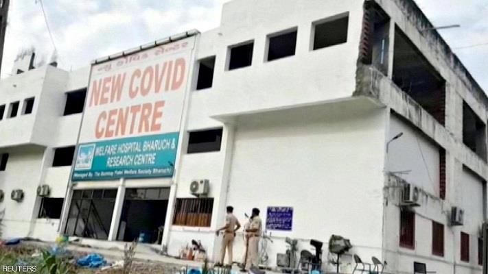 حريق مستشفى يقتل مرضى بكورونا في الهند