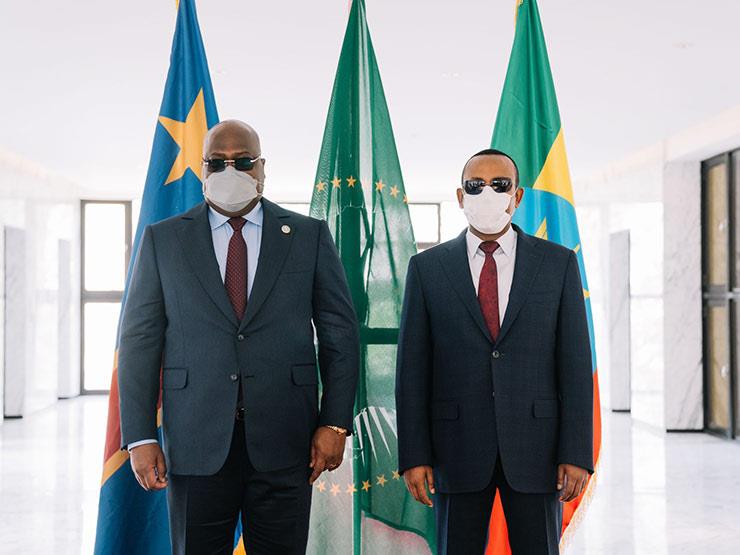 رئيس الوزراء الاثيوبي ورئيس الكونغو