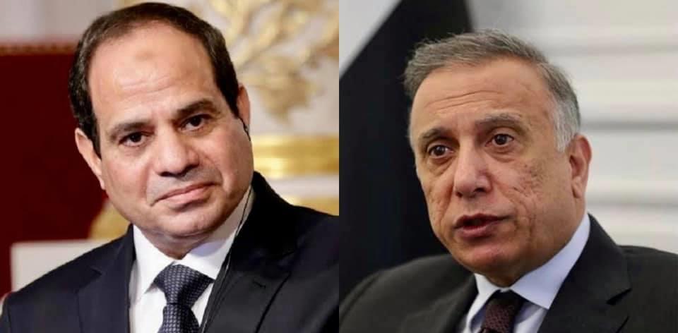 رئيس الوزراء العراقي والرئيس السيسي
