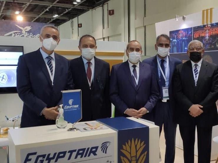 مصر للطيران تشارك في معرض سوق السفر العربي بدبي AT