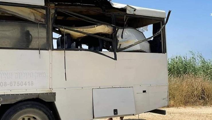 القسام تعلن قصف حافلة جنود إسرائيلية