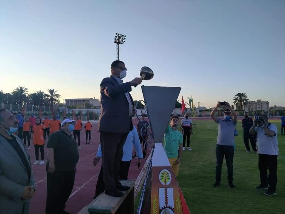 الوادي الجديد تستقبل شعلة أولمبياد الطفل المصري