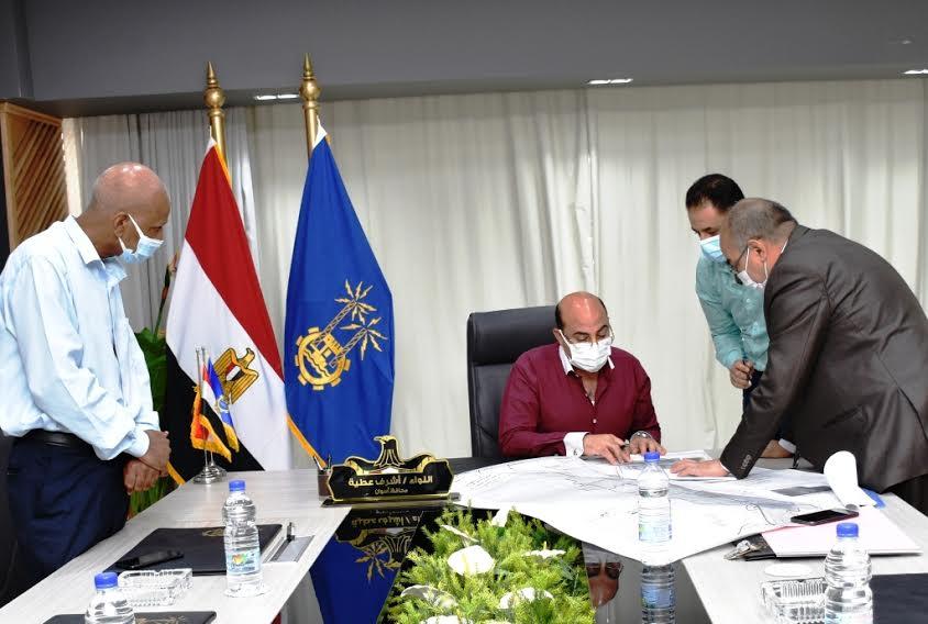 محافظ أسوان يعتمد المخطط الاستراتيجي لمدينة الرديس