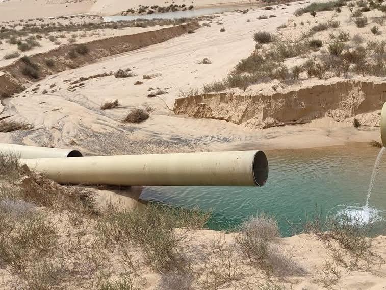 إعادة ضخ مياه الشرب لمدينة العريش