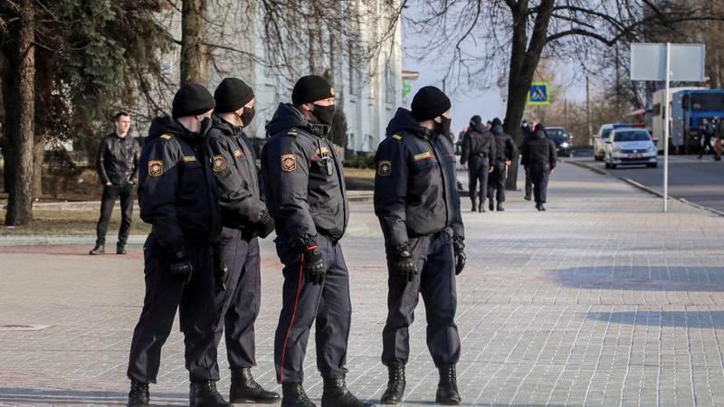 الشرطة البيلاروسية