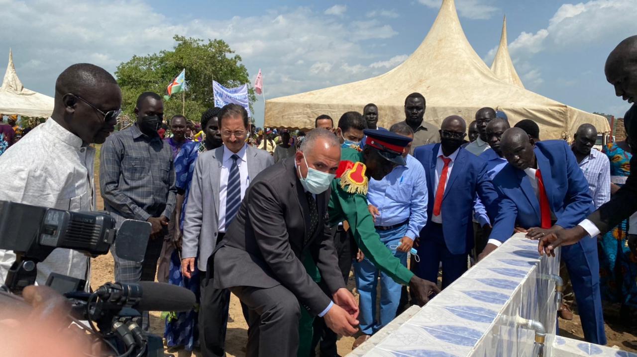 افتتاح محطة مياه شرب جوفية بجنوب السودان