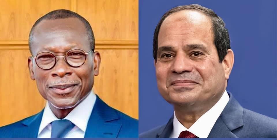 السيسي يهنئ رئيس جمهورية بنين بإعادة انتخابه
