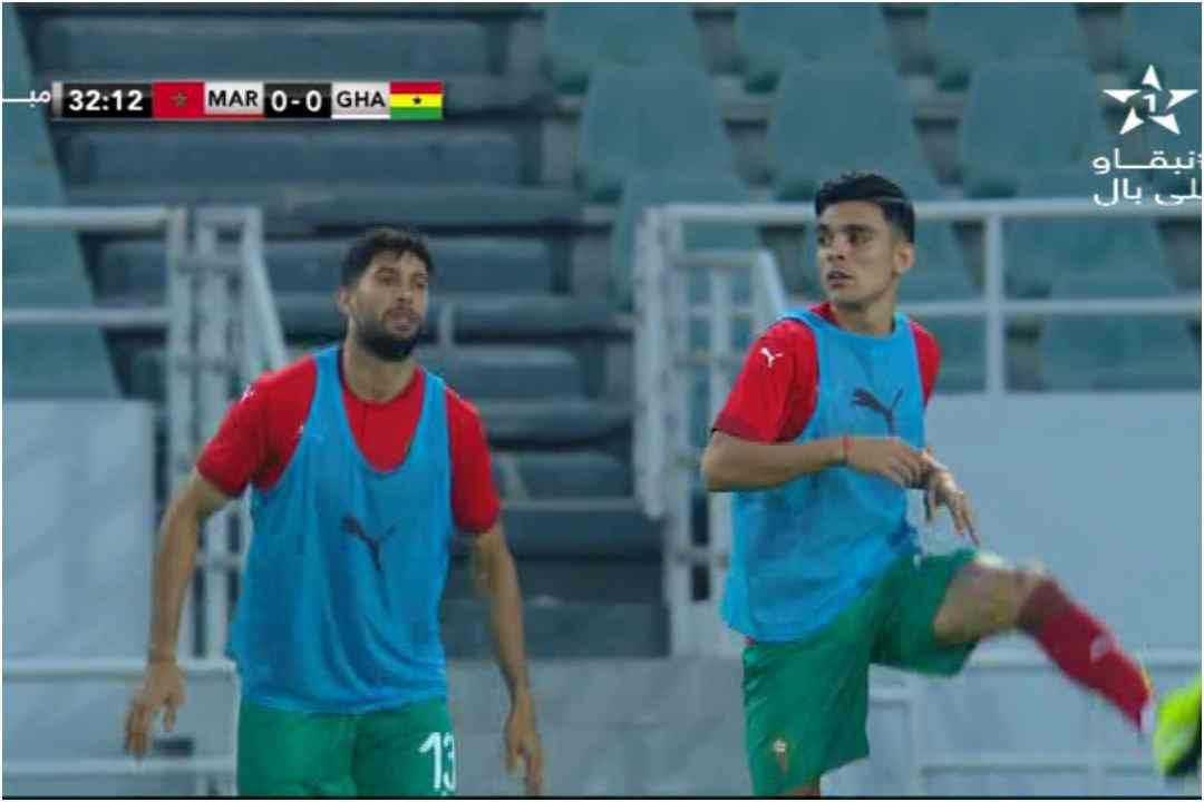 فاز المنتخب المغربي لكرة القدم على ضيفه الغاني 1 /