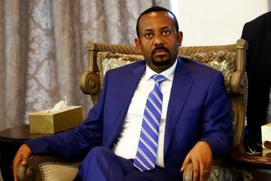 رئيس الوزراء الاثيوبي ابيي احمد خلال زيارة الى الس