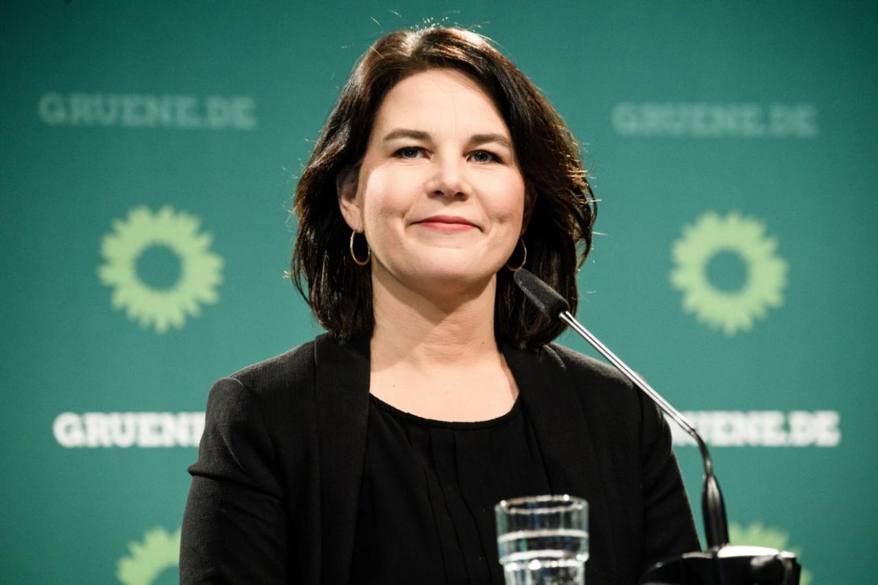 رئيسة حزب الخضر الألماني أنالينا بيربوك
