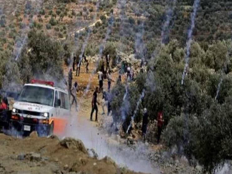  الجيش الإسرائيلي يطلق الغاز المسيل للدموع باتّجاه