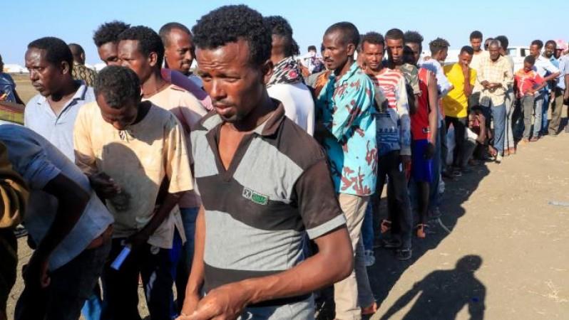 اللاجئين الإثيوبيين