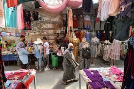  سوق باب الفلة في تونس في 28 تموز/يوليو 2021 