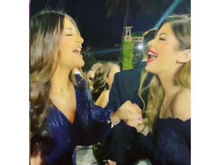 ليلى وملك أحمد زاهر