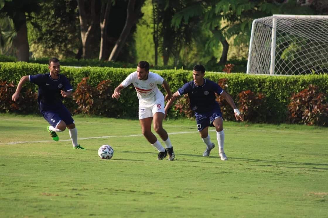 جانب من ودية الزمالك والنصر السكندري