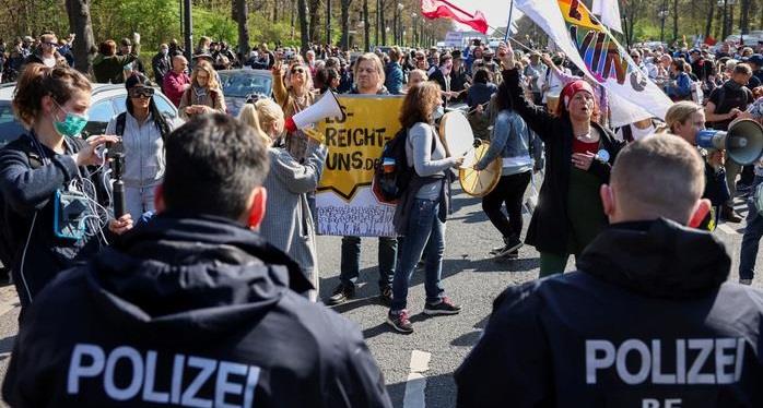 مظاهرات في برلين