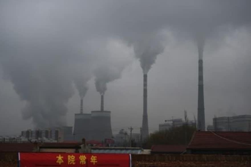  محطة للفحم بالقرب من داتونغ في إقليم شانتشي الصين