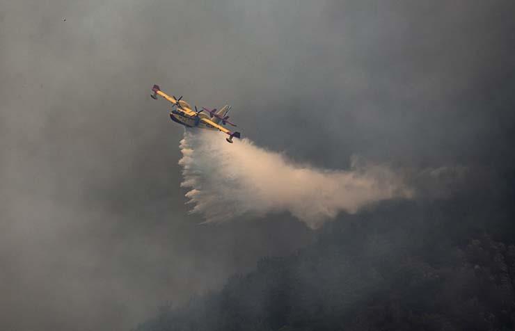  تحطم طائرة روسية تشارك في إطفاء الحرائق