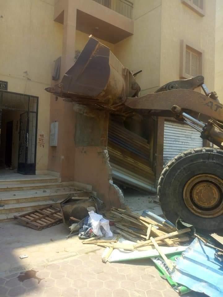 حملة لإزالة الإشغالات