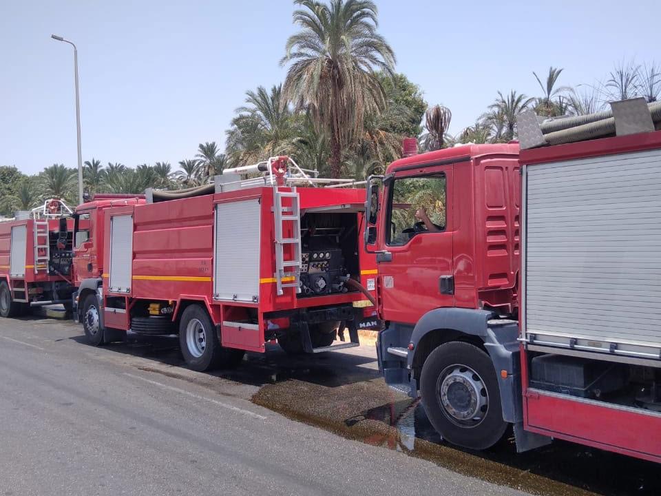 حريق في مزرعة دواجن بكفر الشيخ
