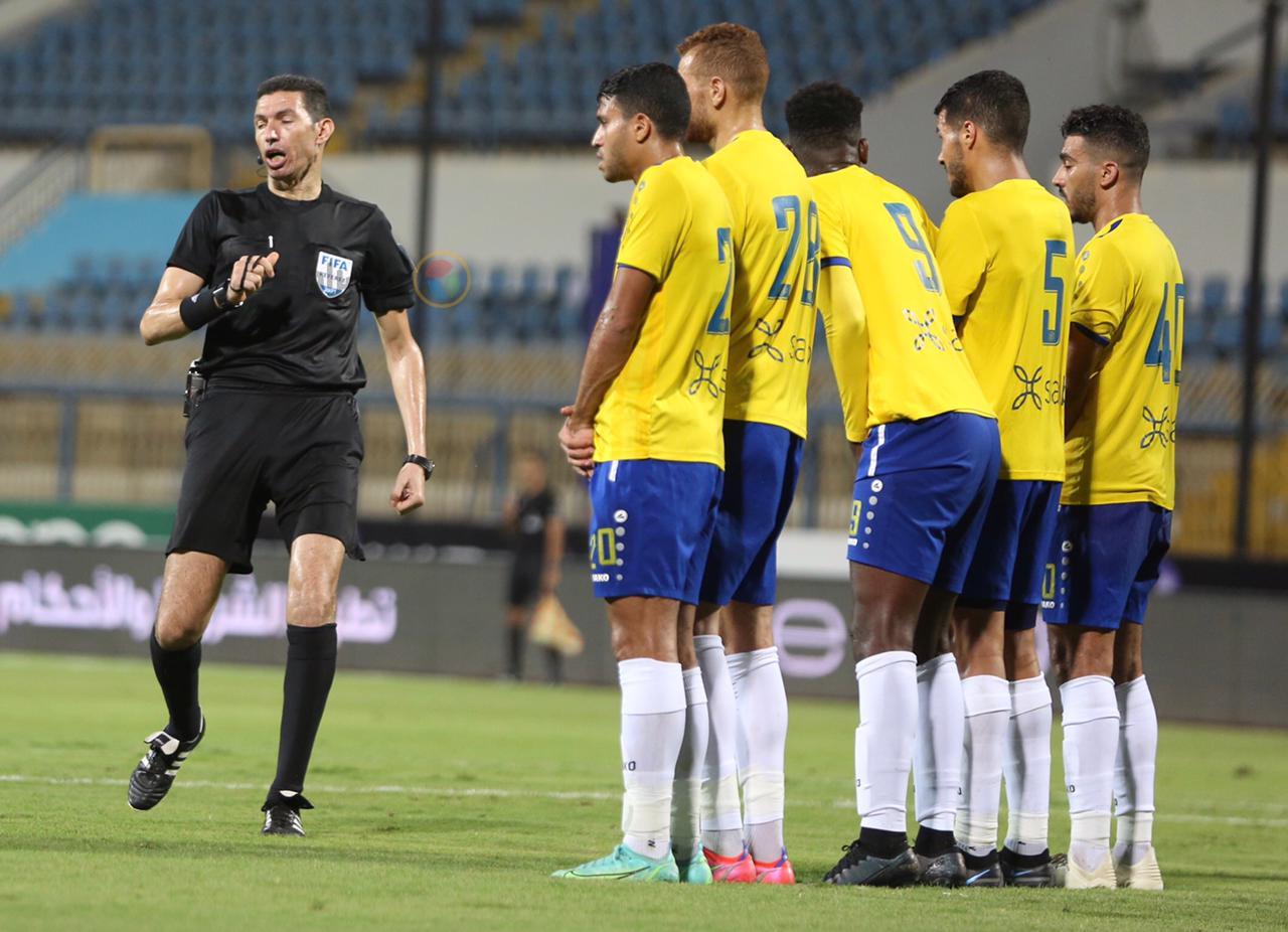 جهاد جريشة من مباراة الإسماعيلي والزمالك