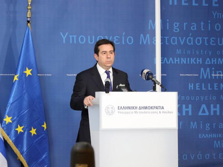 وزير الهجرة اليوناني نوتيس ميتاراكيس