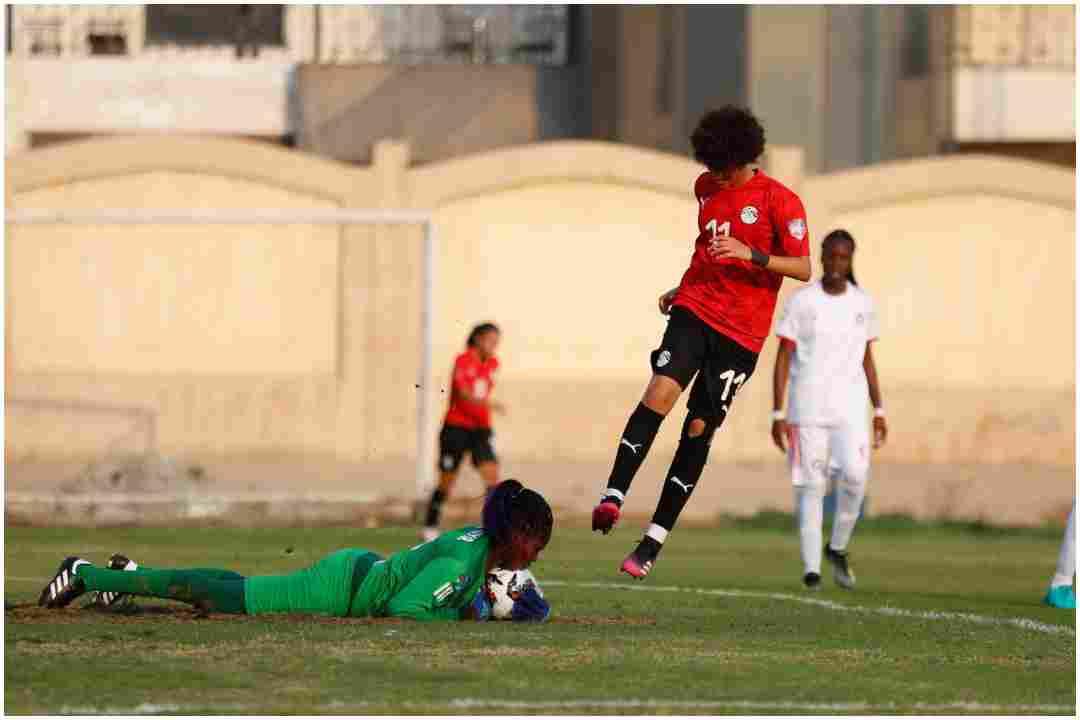 منتخب مصر النسائي أمام السودان