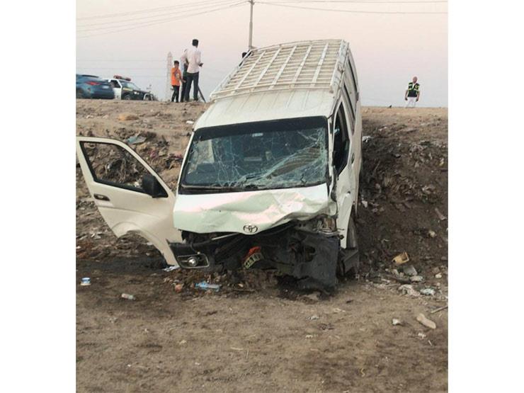 إصابة 7 مواطنين في حادث تصادم بسوهاج