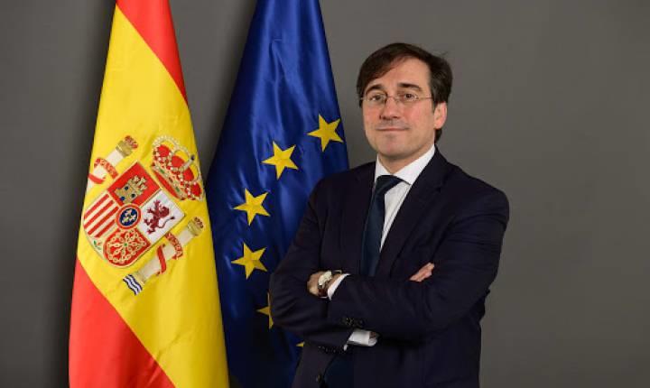 خوسيه مانويل ألباريس وزير الخارجية الإسباني