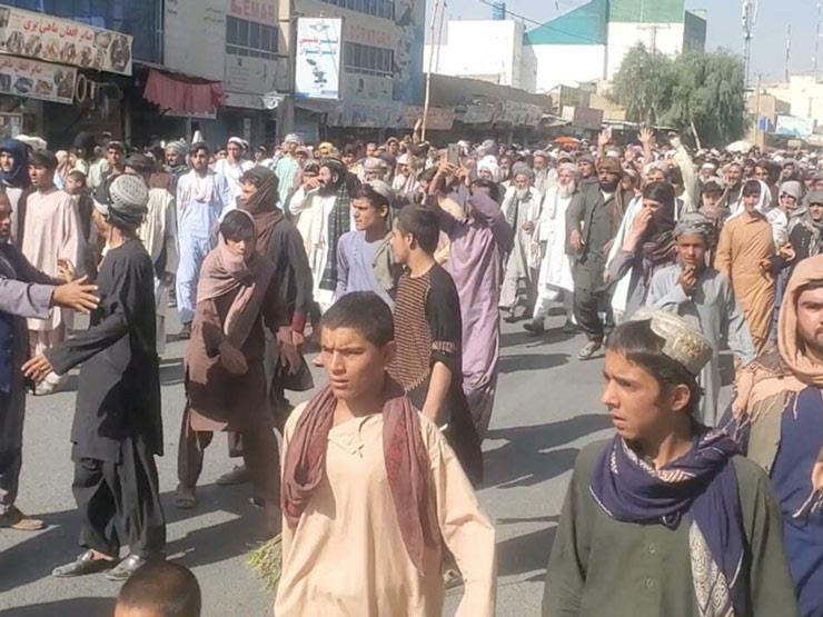 آلاف الأفغان يتظاهرون ضد طالبان في قندهار 
