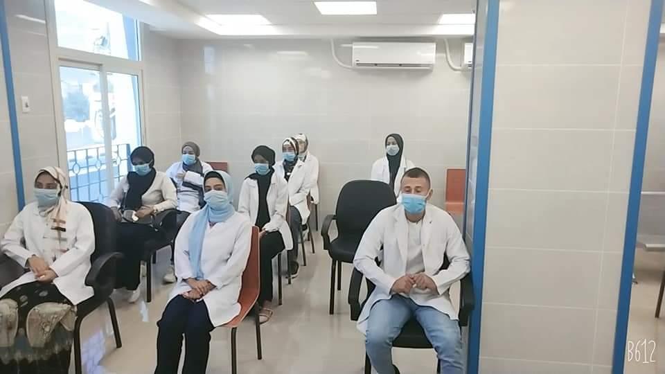 ندوة لطلاب مدرسة التمريض في نويبع