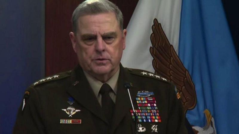 الجنرال مارك ميلي أكد تنسيق الجيش الأمريكي مع طالب