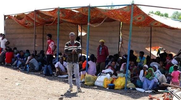 لاجئون من تيغراي في السودان
