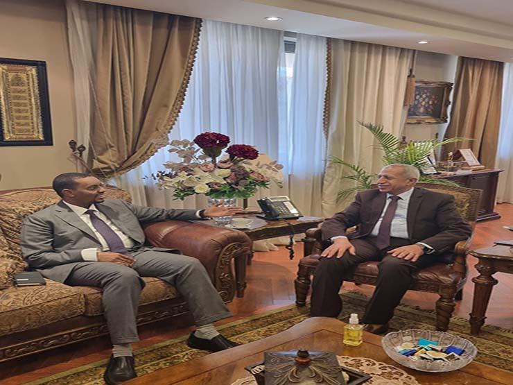 سفير الصومال بالقاهرة يلتقي رئيس الأكاديمية العربي