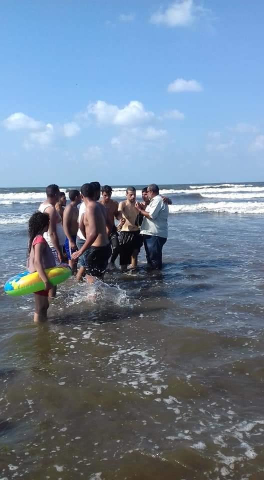  إنقاذ مواطن من الغرق على شواطئ بورسعيد 