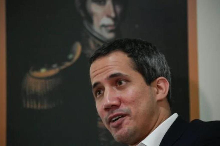 زعيم المعارضة في فنزويلا خوان غوايدو في كراكاس