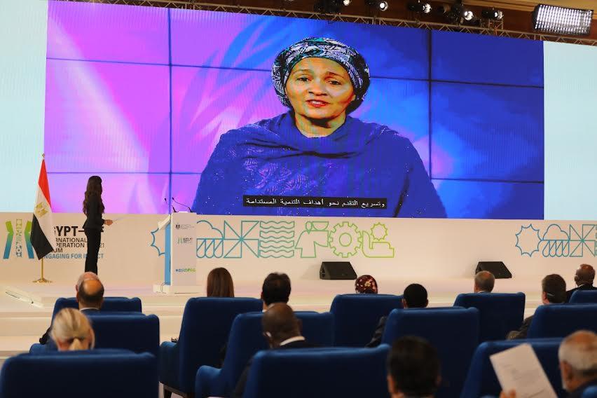 أمينة محمد، نائبة الأمين العام للأمم المتحدة ورئيس