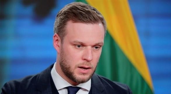 وزير الخارجية الليتواني غابريليوس لاندسبيرجيس