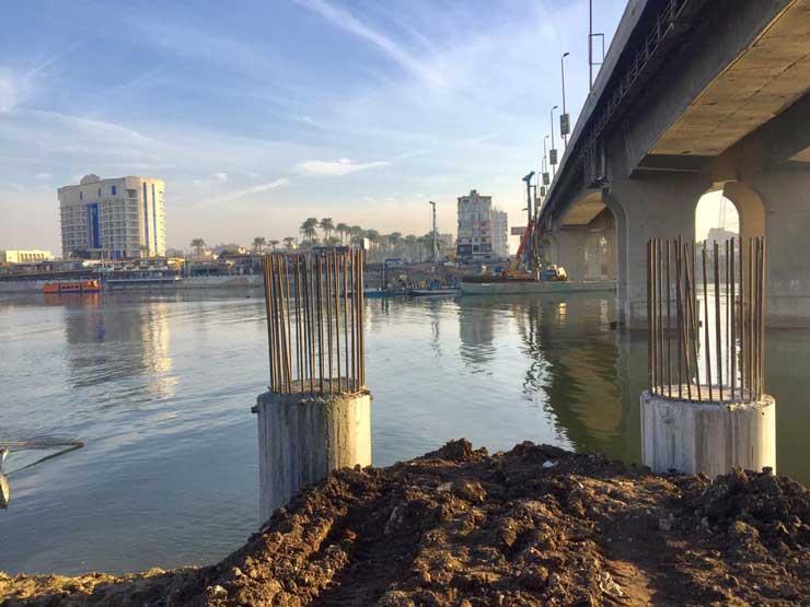 كوبري الجامعة بالمنصورة