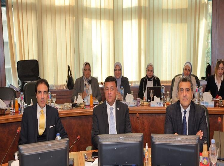 خلال اجتماع الجمعية العمومية لمصر القابضة للتأمين