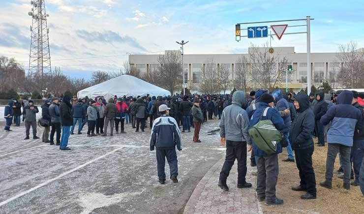 الاحتجاجات في كازاخستان