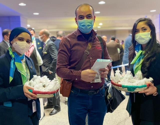 مطار القاهرة يستقبل أولى رحلات طيران أديل القادمة 