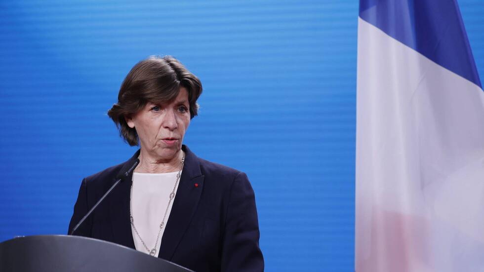 وزيرة أوروبا والشؤون الخارجية الفرنسية كاترين كولو