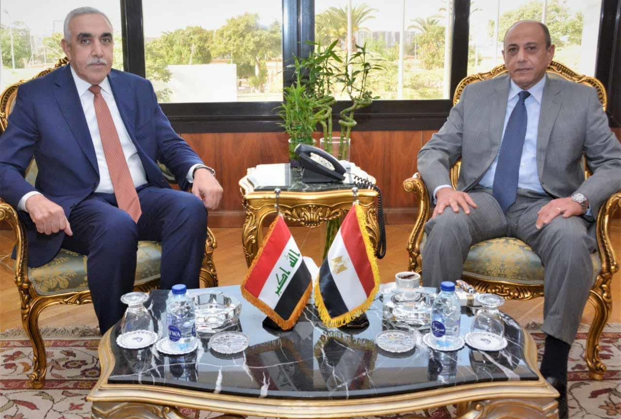  وزير الطيران وسفير العراق في القاهرة