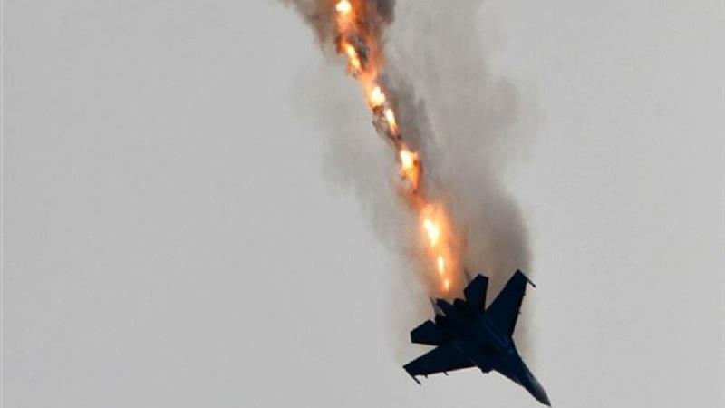 سقوط طائرة عسكرية روسية