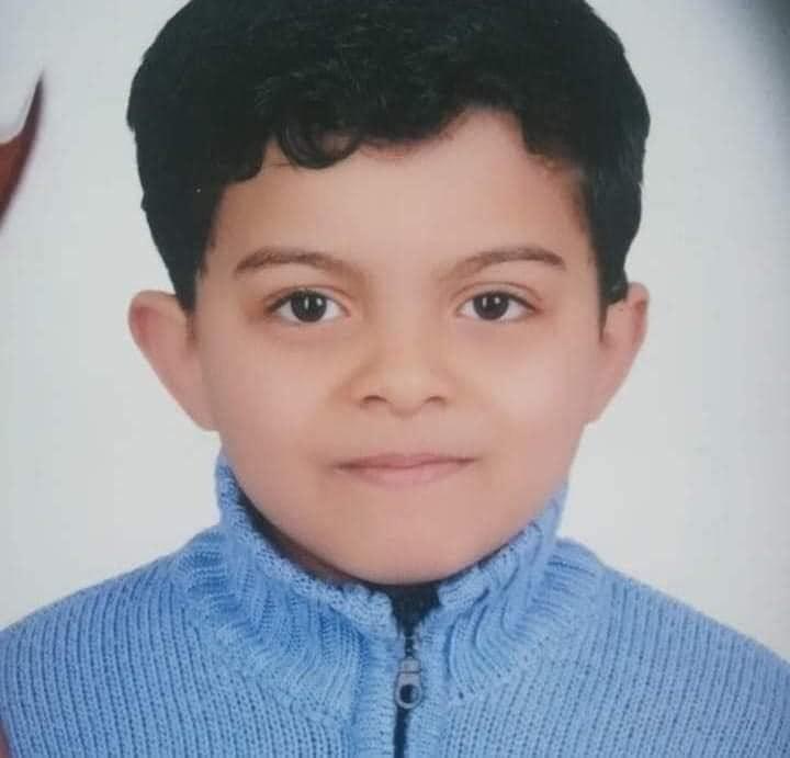 الطفل أحمد صلاح عبد النبي