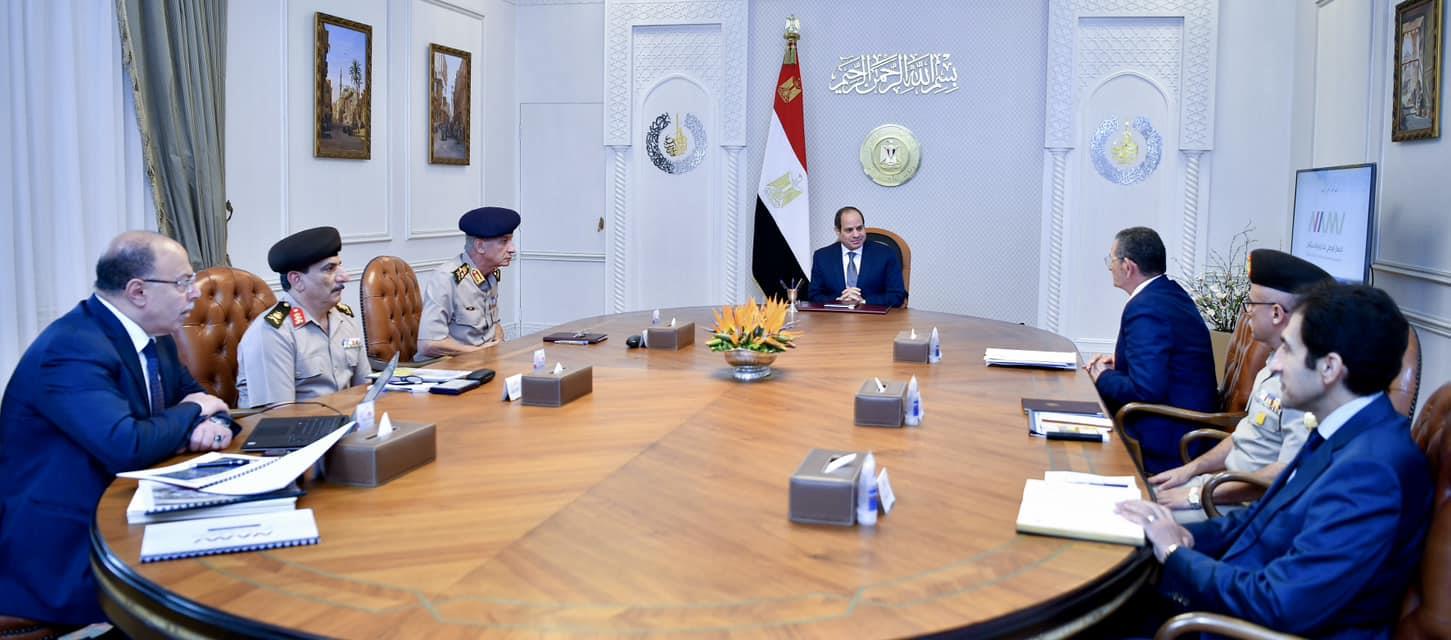 اجتمع الرئيس عبد الفتاح السيسي، اليوم مع الفريق أو