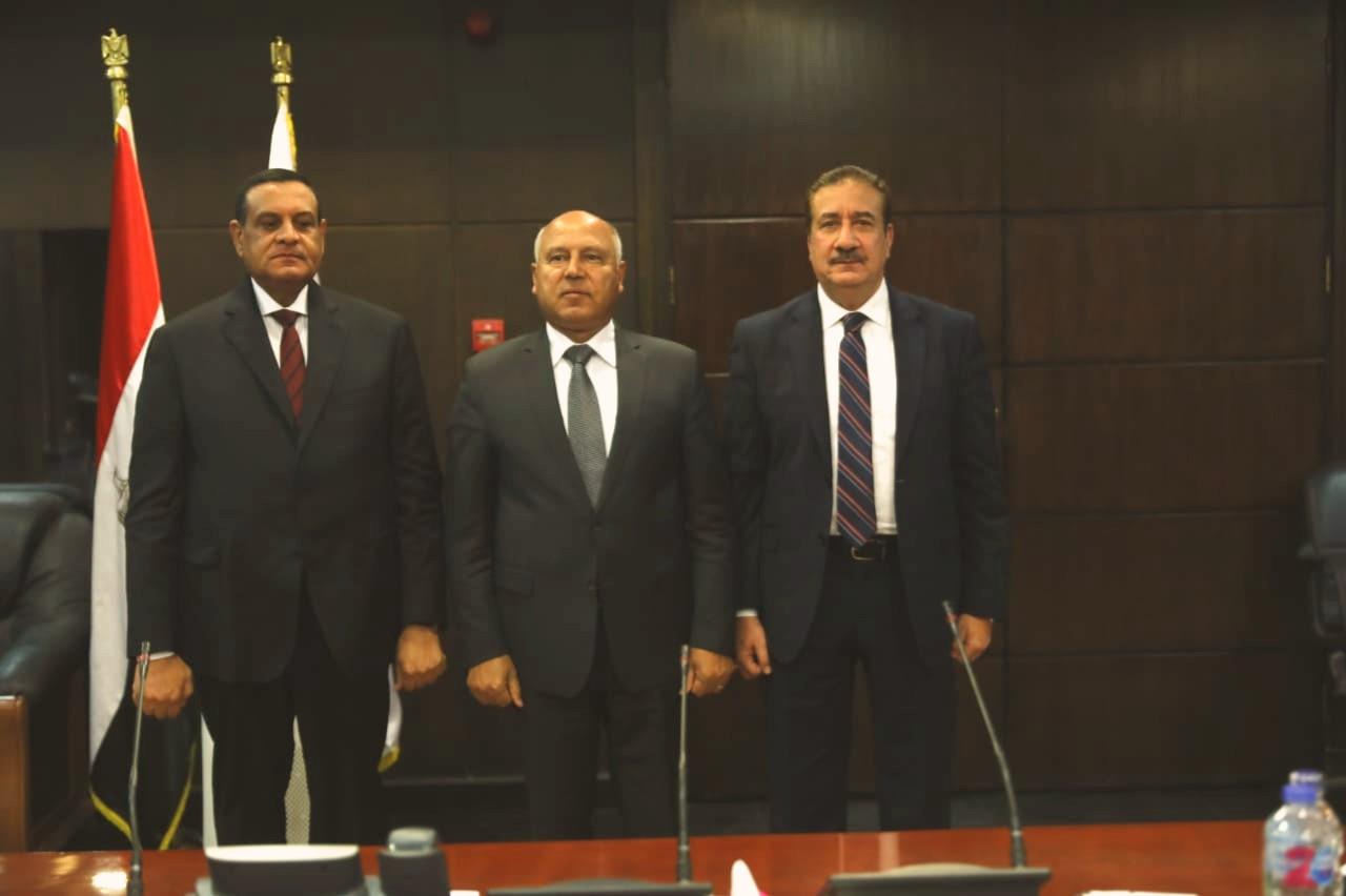 وزير النقل ومحافظ المنوفية